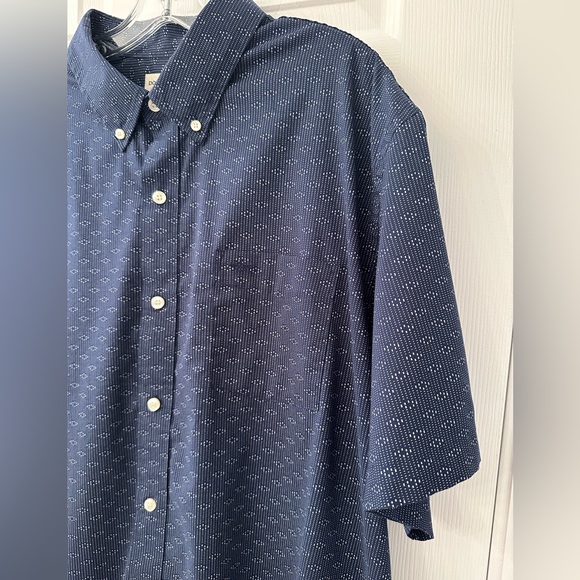Docker’s Button Down Signature Comfort Flex Shirt Sleeves XXL Classic Fit - Picture 5 of 6